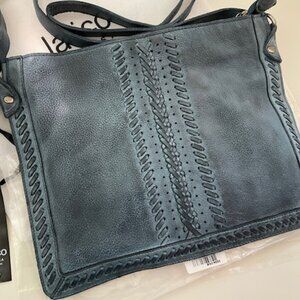 Latico Leathers Denim Crossbody Gigi NEW Discontinued